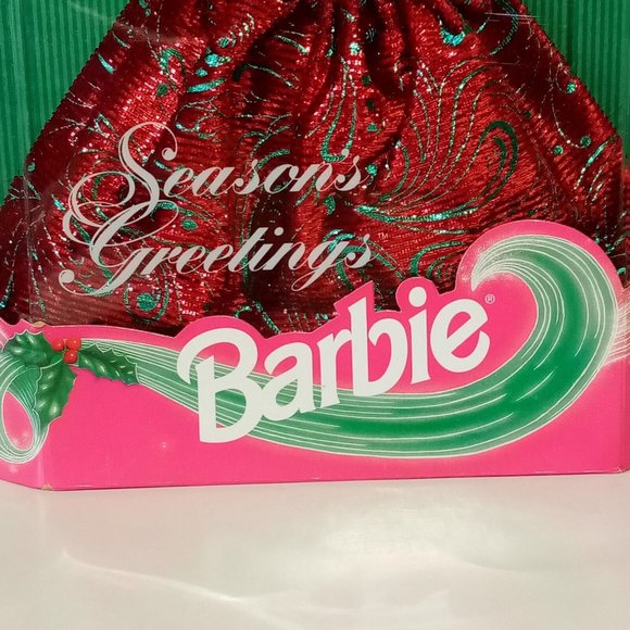 Season's Greetings Barbie Limited Edition #12384 Vintage 1994 NRFB MINT - Picture 12 of 12